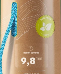Edelrid Heron Eco Dry 9,8 mm 60 m Icemint Hot
