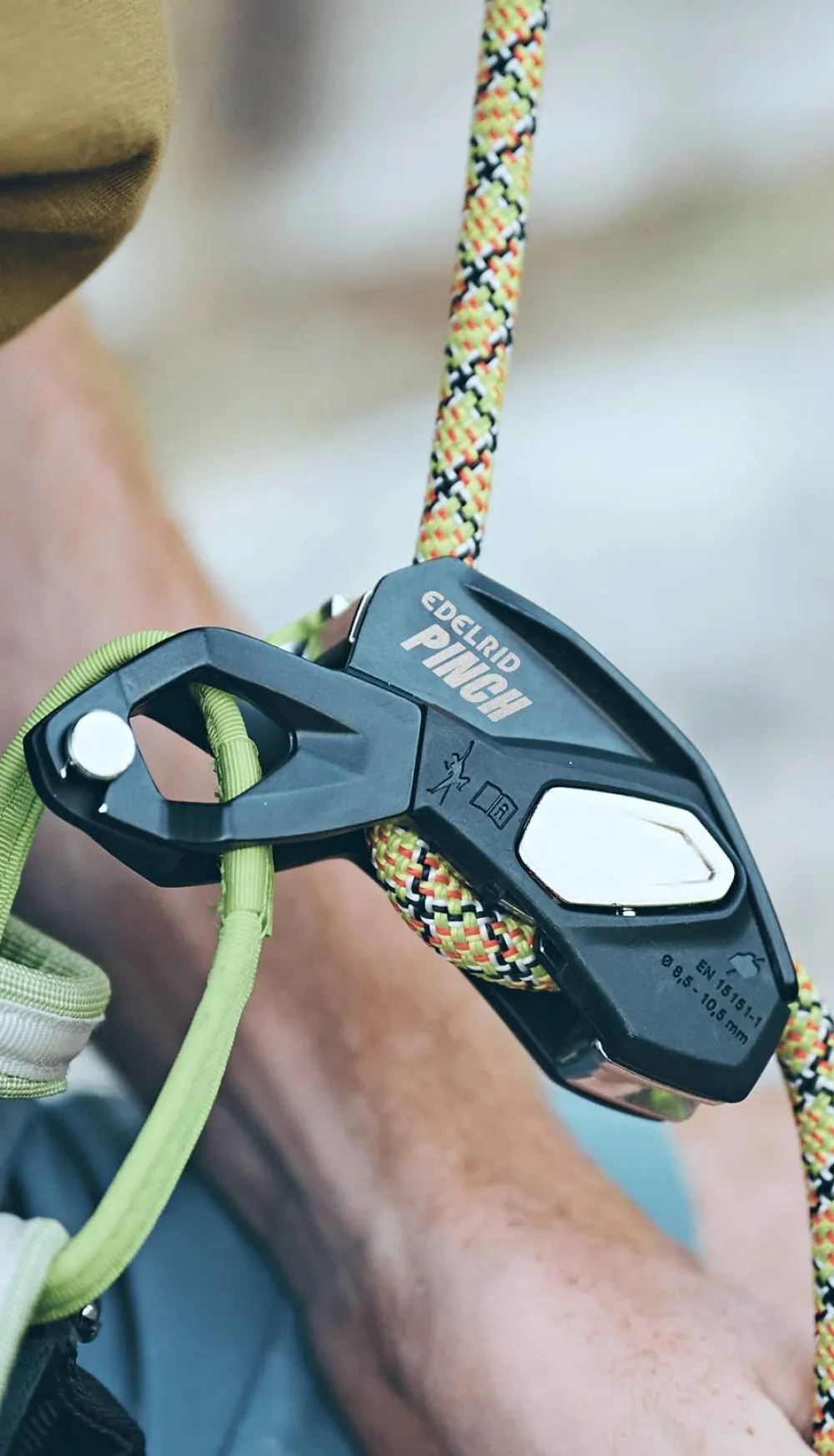 Edelrid Pinch Anthracite/Oasis Clearance