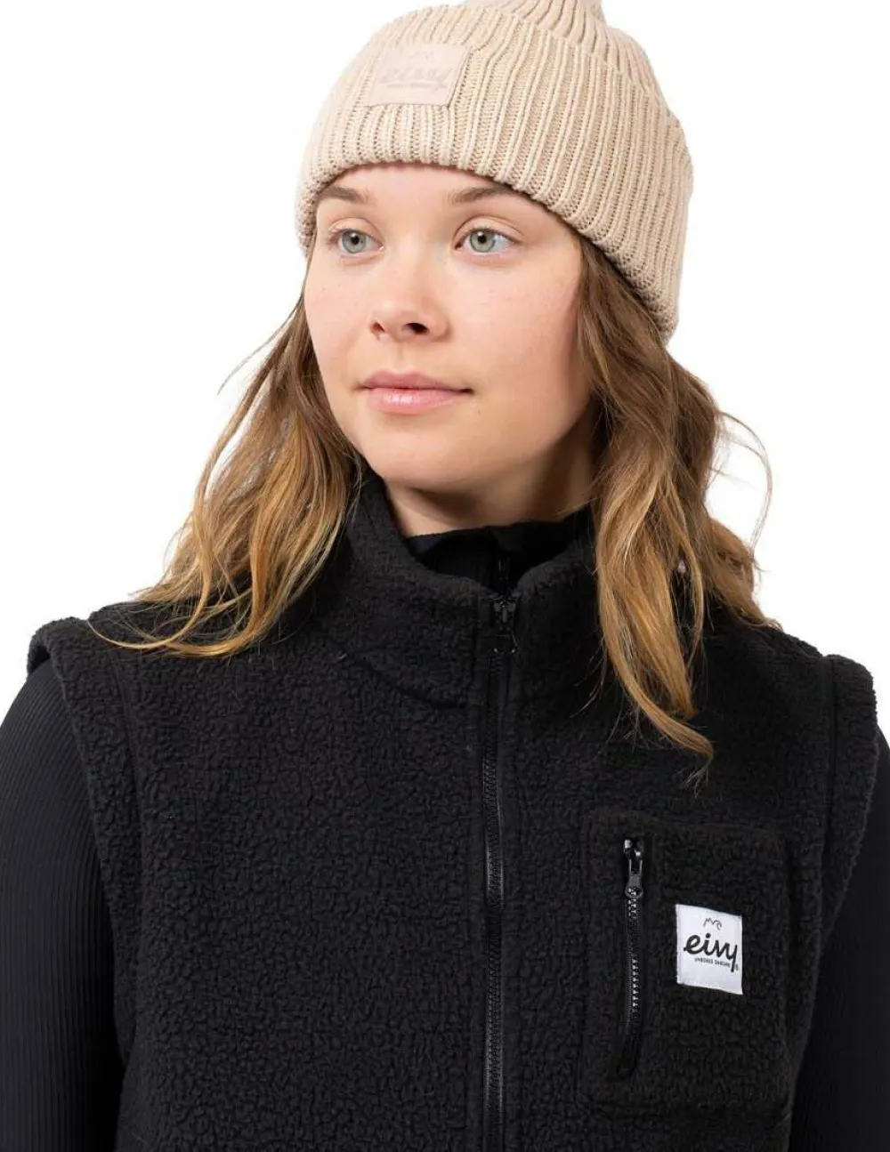 New Women's Tonal Beanie Huvudbonader Dam