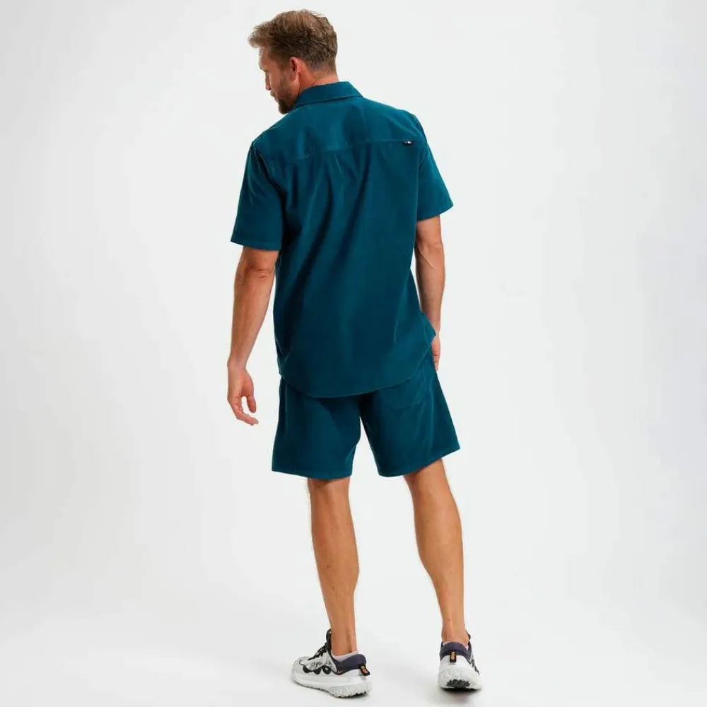 Elevenate Men's Estate Cord Shorts Indian Blue Hot