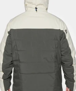 Elevenate Men's St Moritz Jacket Gray Green Hot