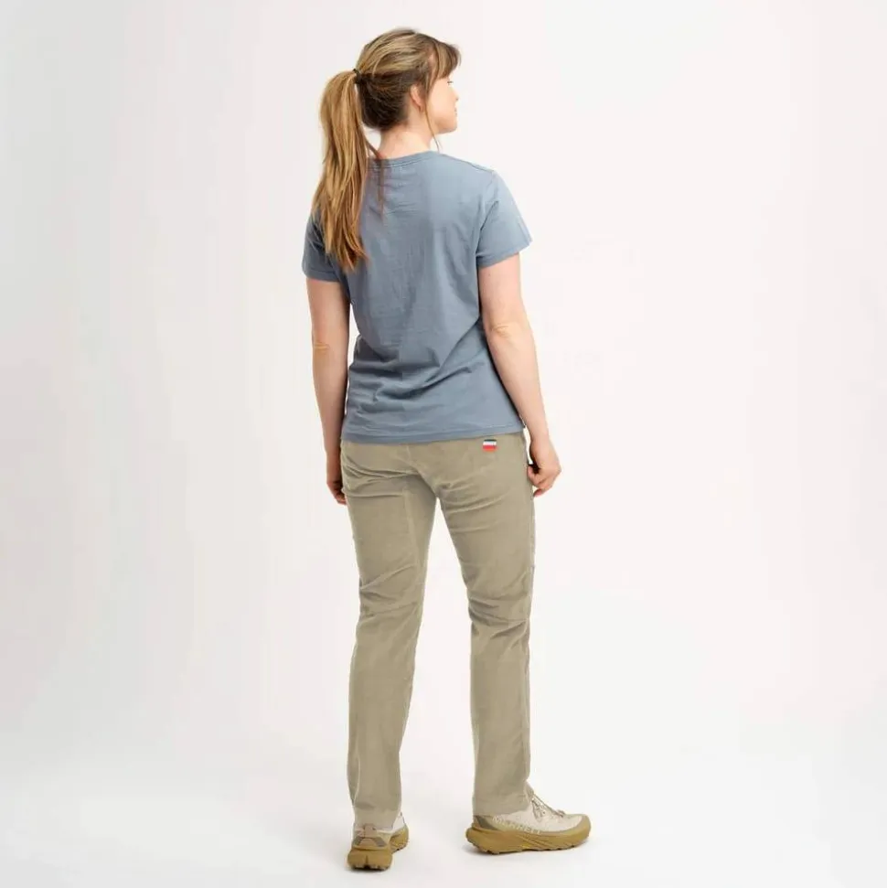 Elevenate Woman's Après Cord Pants Vintage Khaki