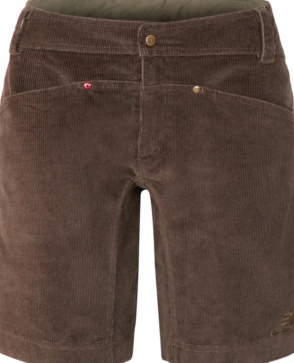 Elevenate Women's Après Cord Shorts Shiitake Brown Discount