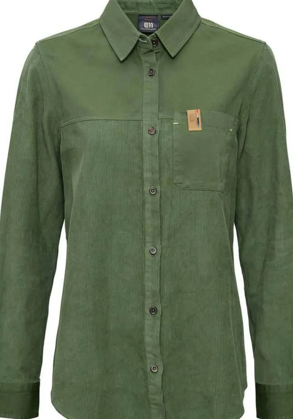 Elevenate Women's Verbier Shirt Bronze Green
