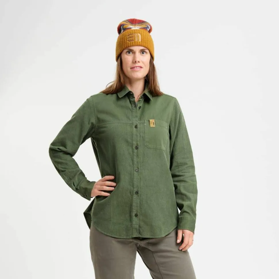 Elevenate Women's Verbier Shirt Bronze Green