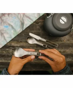 Foldable Titanium Cutlery Spoon Kök & Tillbehör