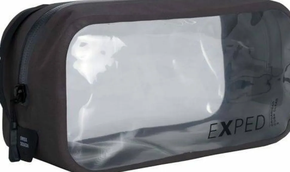Exped Organizer Cube Clear Charcoal