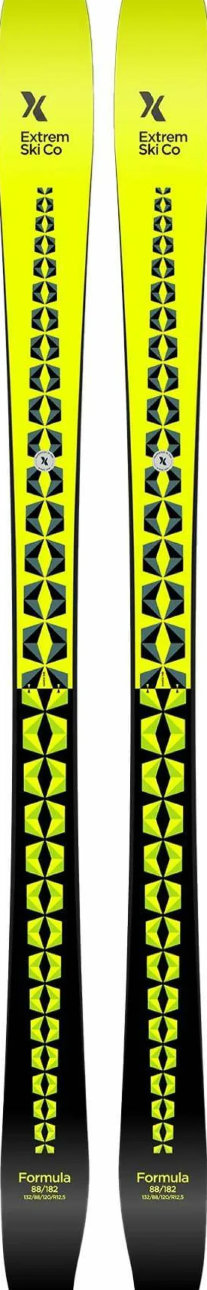 Extrem Skis Formula 88 Yellow/Black