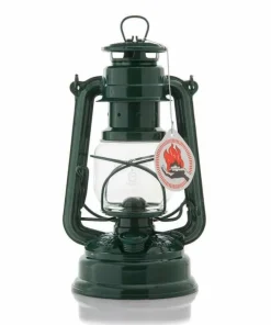 Feuerhand 276 Hurricane Lantern Moss Green Outlet