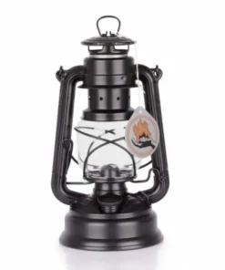 Feuerhand Hurricane Lantern Black 276 Jet Black New