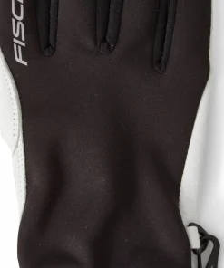 Fischer Racing Glove Thermo Black/White Hot