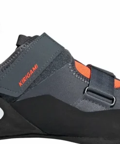 FiveTen Men's Kirigami Climbing Shoes Grey/Black/Red Onix/Core Black/Solar Red New