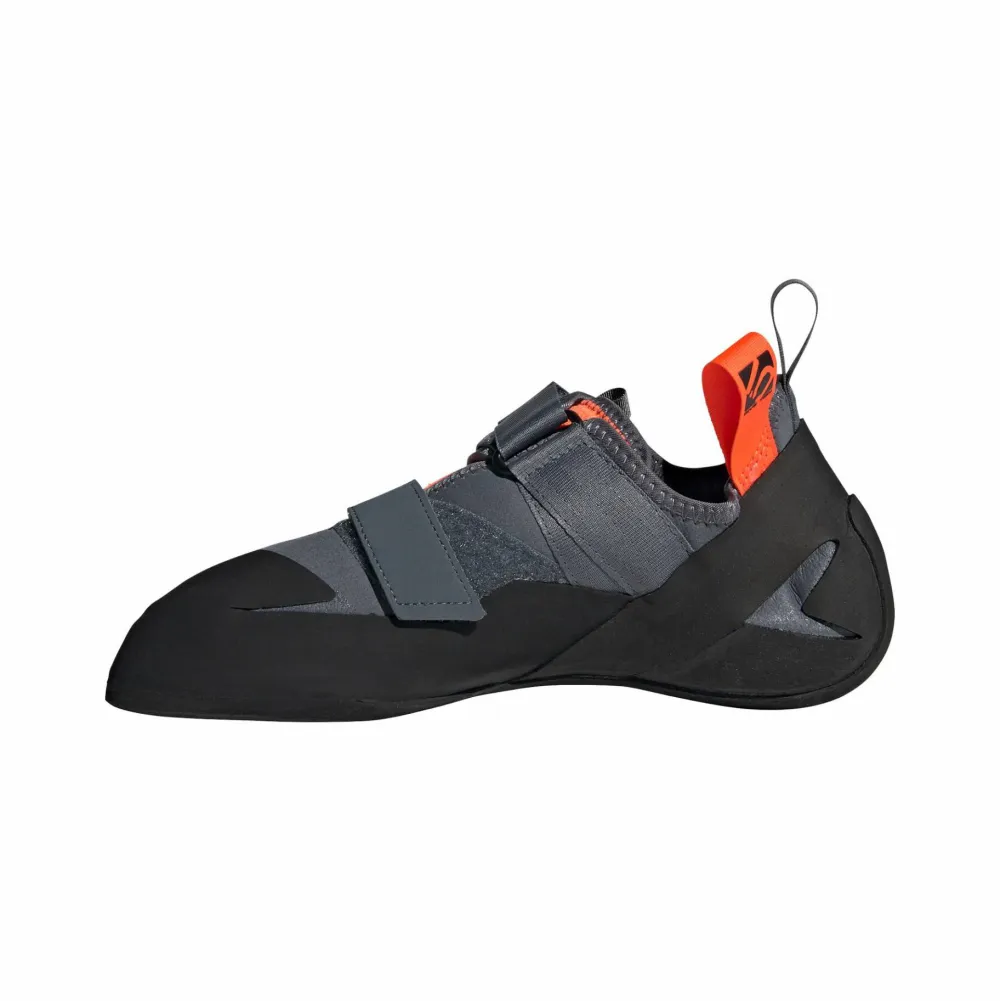 FiveTen Men's Kirigami Climbing Shoes Grey/Black/Red Onix/Core Black/Solar Red New