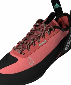 FiveTen Unisex Niad Lace Climbing Shoes Core Black/Crew Red/Acid Mint Sale