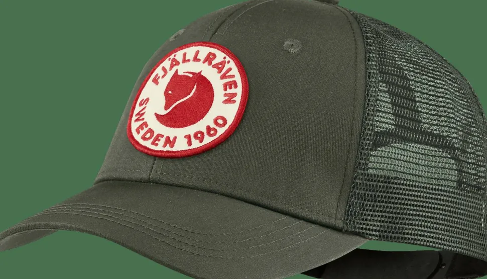 Fjällräven 1960 Logo Långtradarkeps Deep Forest