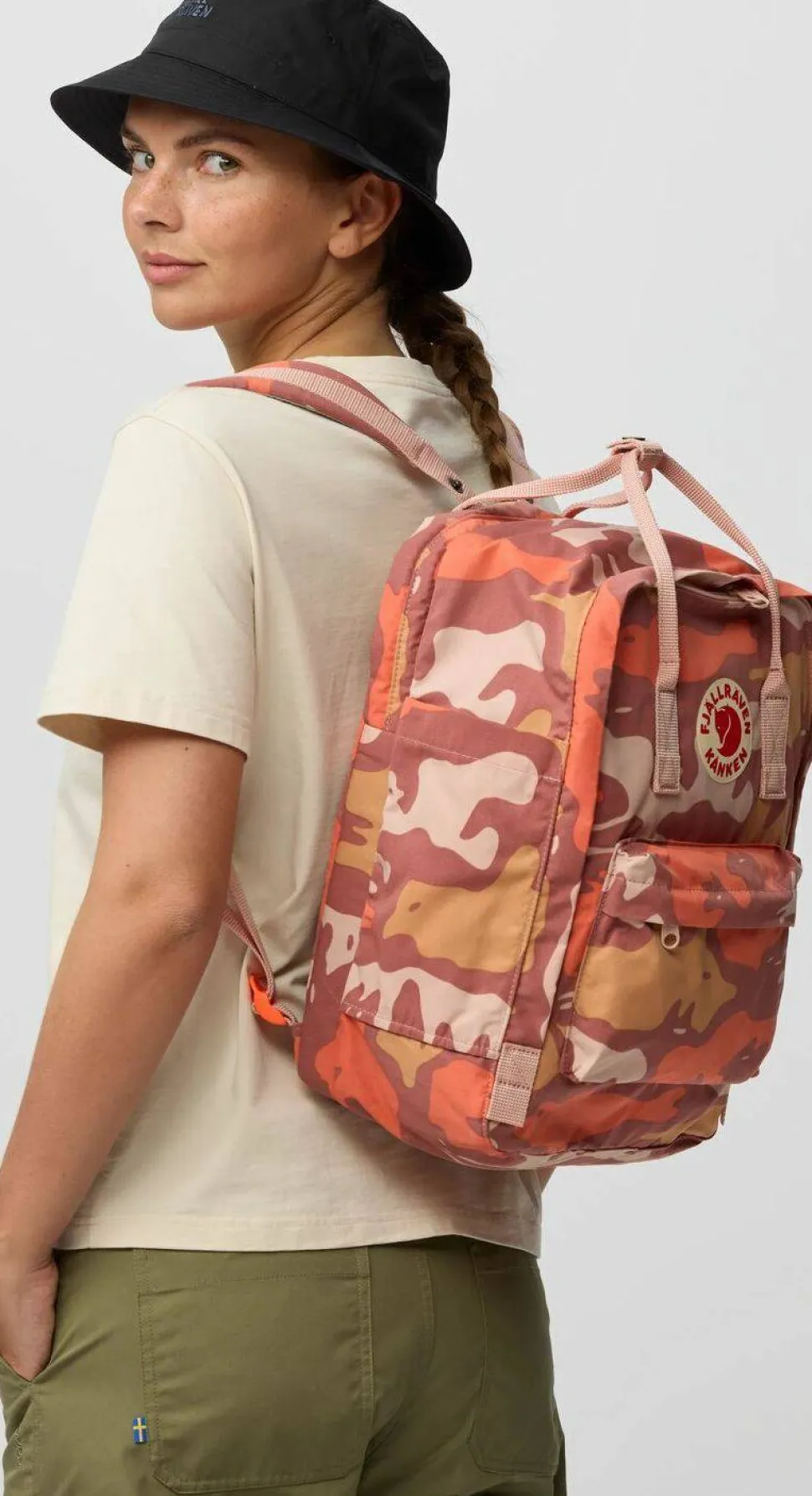 Fjällräven Kånken Graphics Laptop 15 Nimbus Blue-hidden Animals