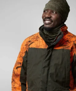 Fjällräven Lappland Beanie Green Camo-Orange Multi Camo Outlet