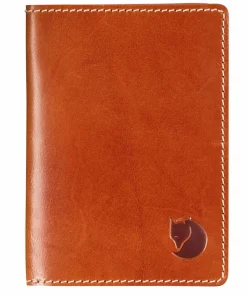 Fjällräven Leather Passport Cover Leather Cognac Sale