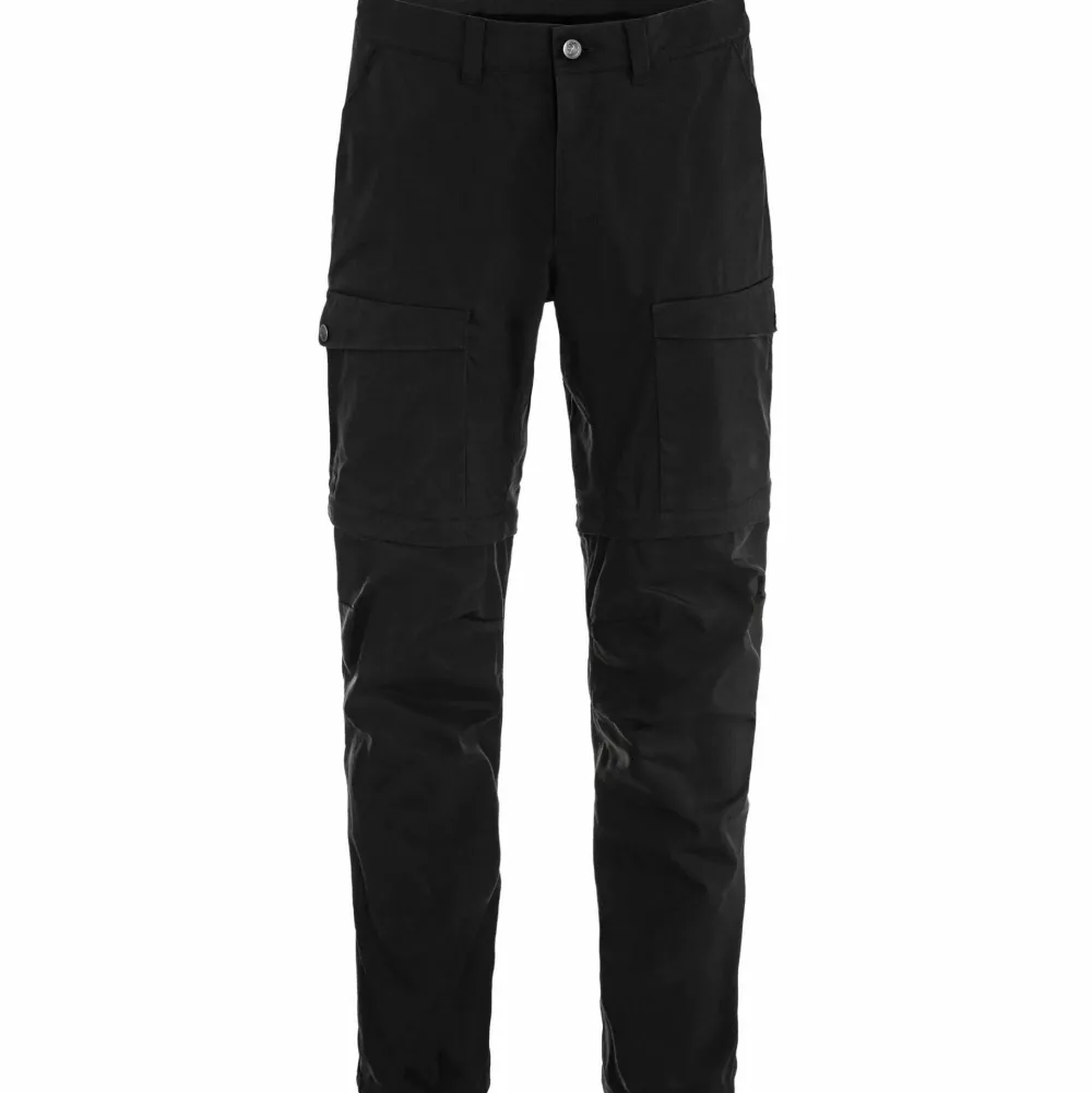 Fjällräven Men's Abisko Hybrid Trail Trousers Zip-Off Black Sale