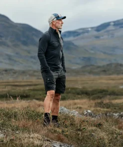 Fjällräven Men's Abisko Hybrid Trail Shorts Black New