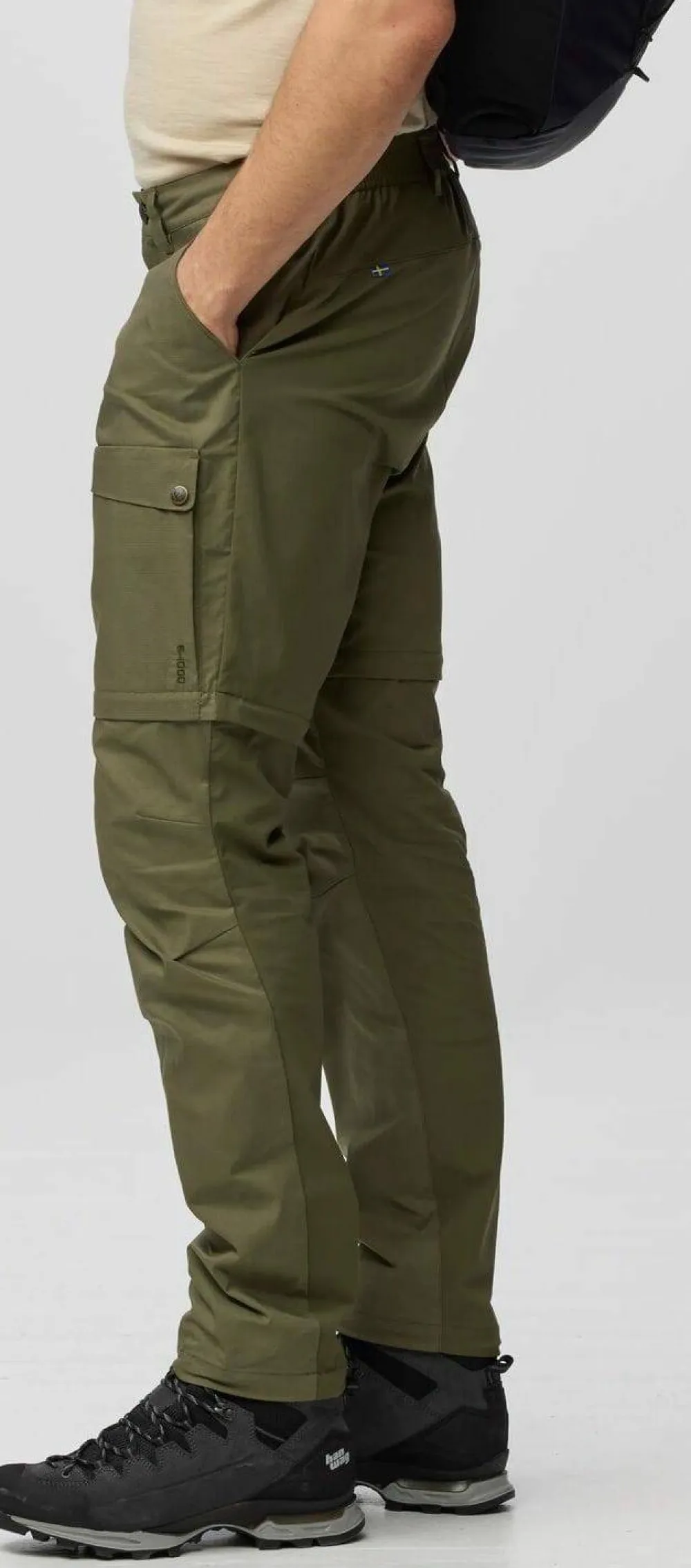 Hot Men's Abisko Hybrid Trail Trousers Zip-Off Herrbyxor