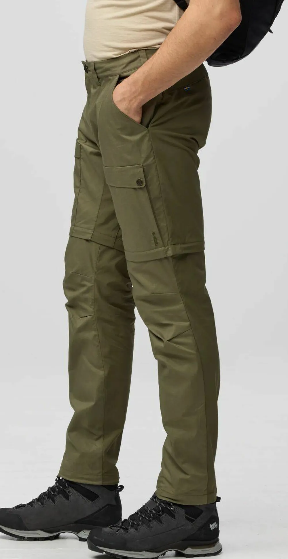 Hot Men's Abisko Hybrid Trail Trousers Zip-Off Herrbyxor