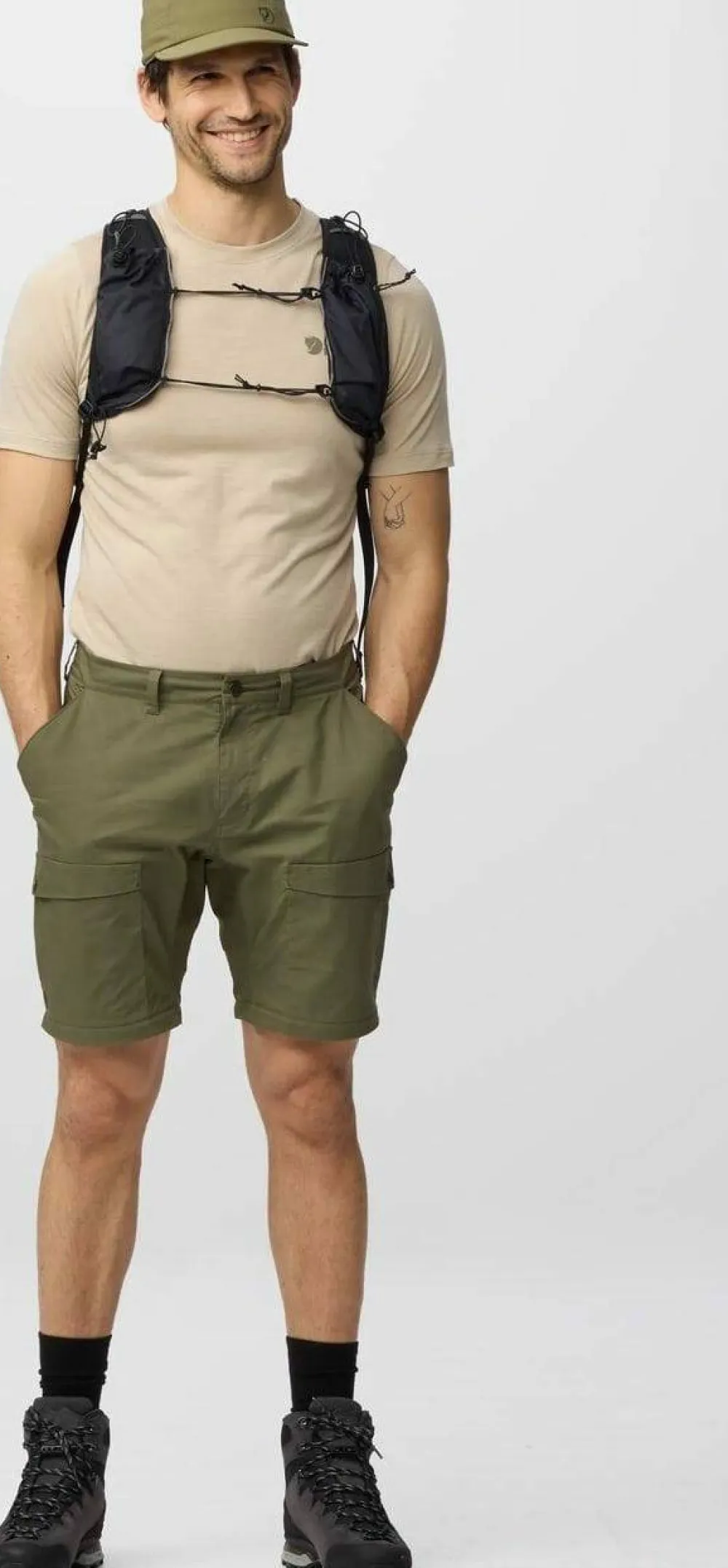 Hot Men's Abisko Hybrid Trail Trousers Zip-Off Herrbyxor