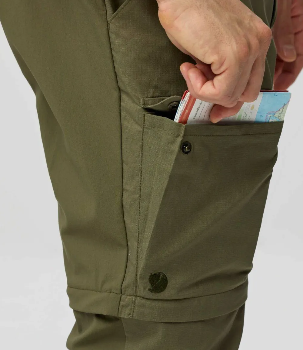 Hot Men's Abisko Hybrid Trail Trousers Zip-Off Herrbyxor