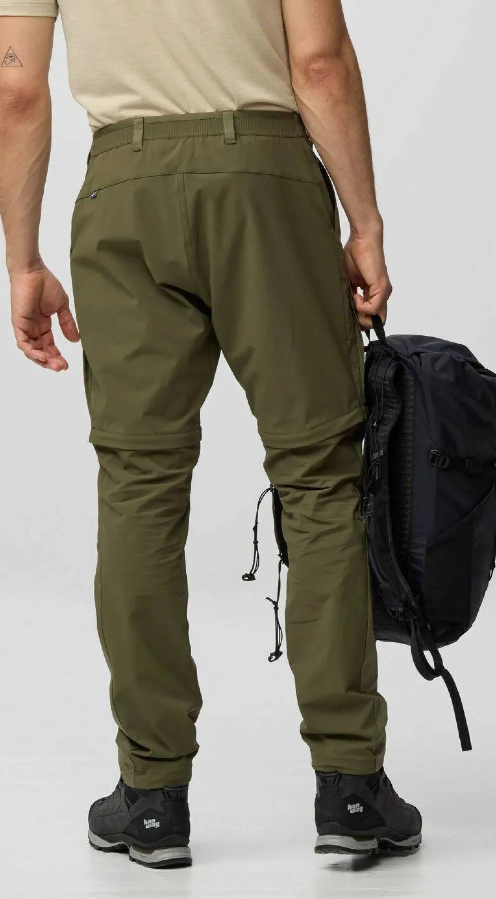 Hot Men's Abisko Hybrid Trail Trousers Zip-Off Herrbyxor