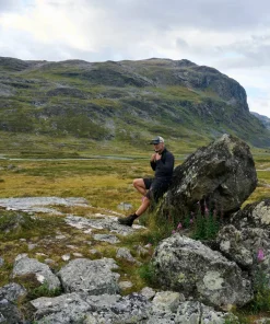 Fjällräven Men's Abisko Hybrid Trail Shorts Navy Online