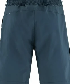 Fjällräven Men's Abisko Hybrid Trail Shorts Navy Online