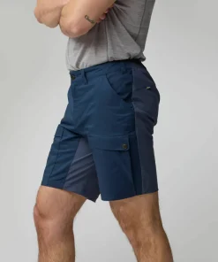 Fjällräven Men's Abisko Hybrid Trail Shorts Navy Online