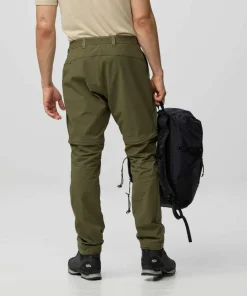 Fjällräven Men's Abisko Hybrid Trail Trousers Zip-Off Navy