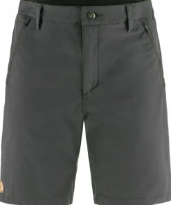 Fjällräven Men's Abisko Trail Stretch Shorts Dark Grey