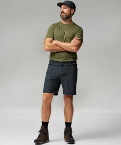 Fjällräven Men's Abisko Trail Stretch Shorts Dark Grey