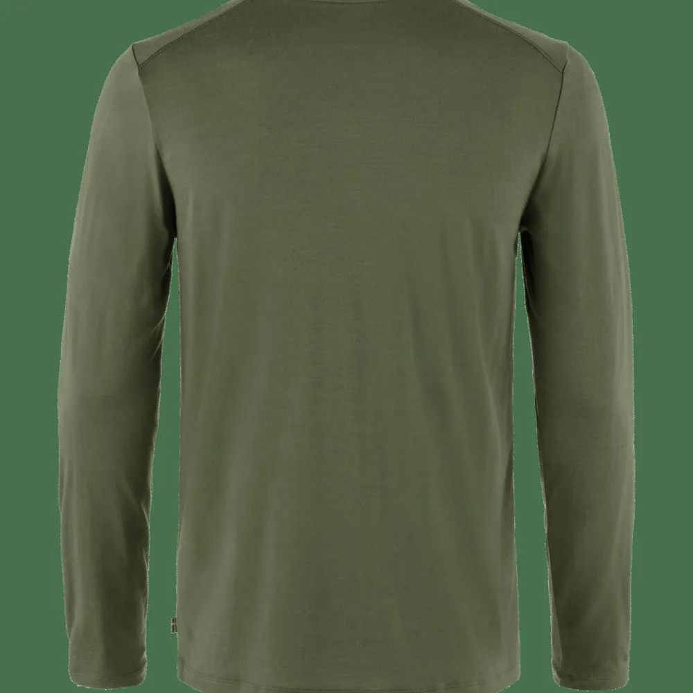 Fjällräven Men's Abisko Wool Ls Laurel Green Best