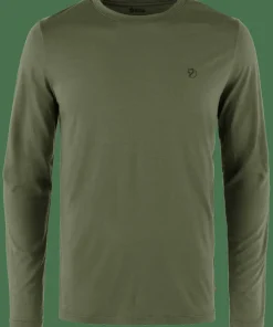 Fjällräven Men's Abisko Wool Ls Laurel Green Best