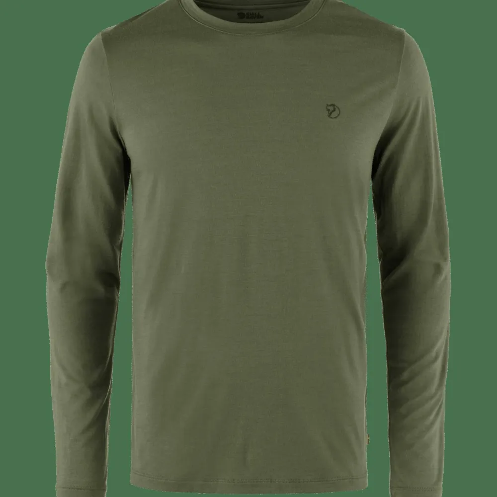 Fjällräven Men's Abisko Wool Ls Laurel Green Best