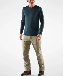 Fjällräven Men's Abisko Wool Ls Laurel Green Best