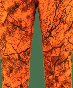 Fjällräven Men's Brenner Pro Winter Trousers Orange Multi Camo