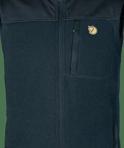 Fjällräven Men's Buck Fleece Vest Dark Navy