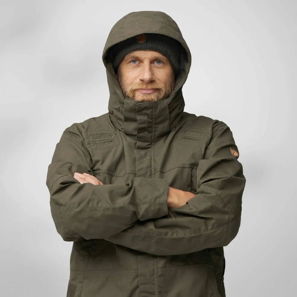Fjällräven Men's Drev Hybrid Jacket Dark Olive Discount
