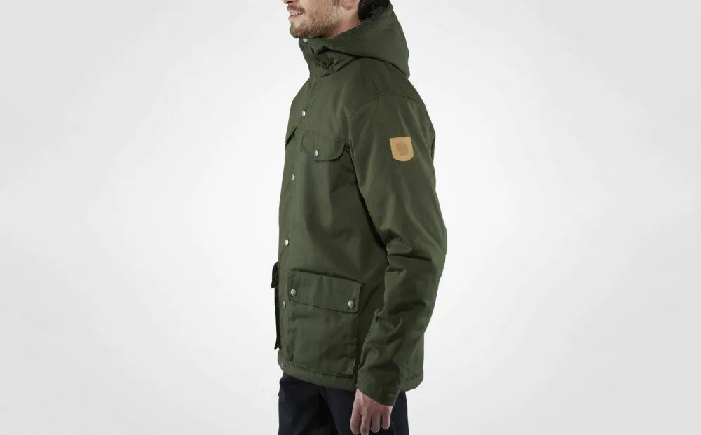 Fjällräven Men's Greenland Winter Jacket Black New