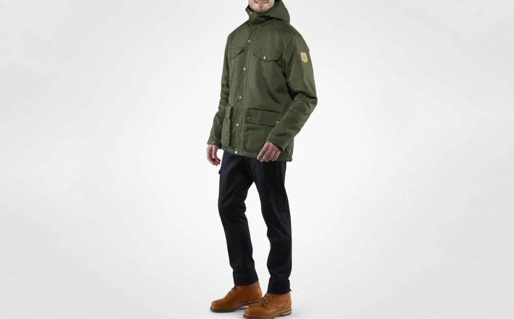 Fjällräven Men's Greenland Winter Jacket Black New