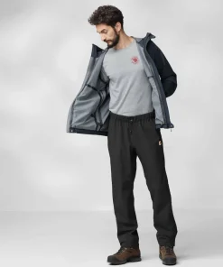 Fjällräven Men's HC Hydratic Trail Trousers Black Discount