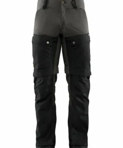 Fjällräven Men's Keb Gaiter Trousers Long Black/Stone Grey Black-Stone Grey Sale
