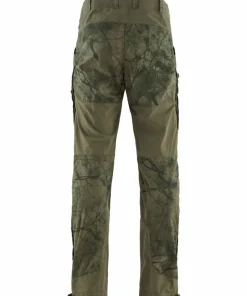 Clearance Men's Lappland Hybrid Trousers Green Camo/Laurel Green Herrbyxor