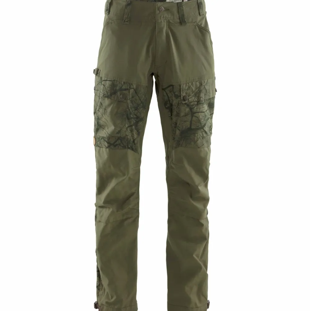 Clearance Men's Lappland Hybrid Trousers Green Camo/Laurel Green Herrbyxor