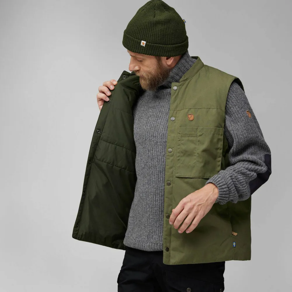Fjällräven Men's Singi Padded Vest Laurel Green Best