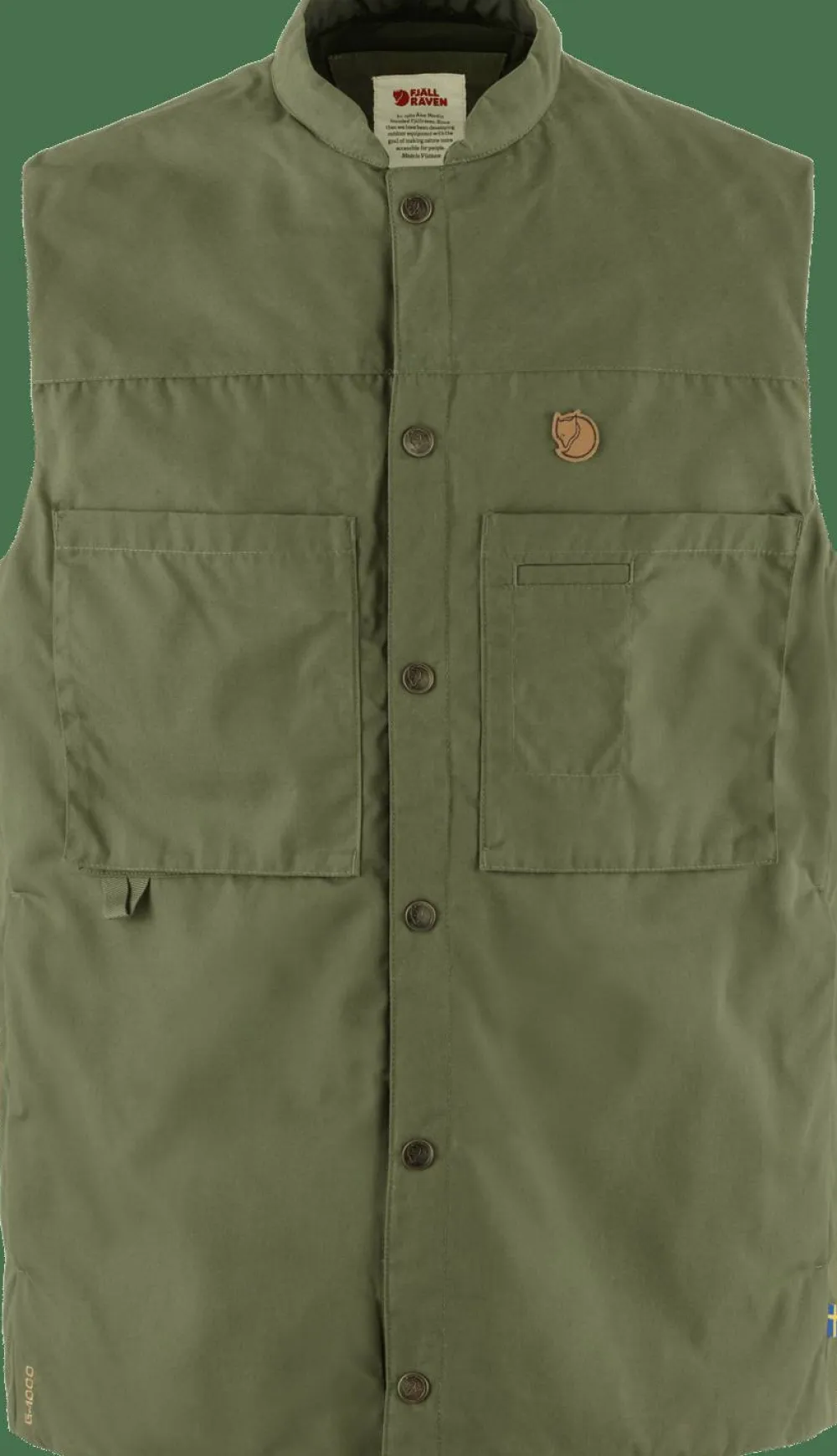 Fjällräven Men's Singi Padded Vest Laurel Green Best